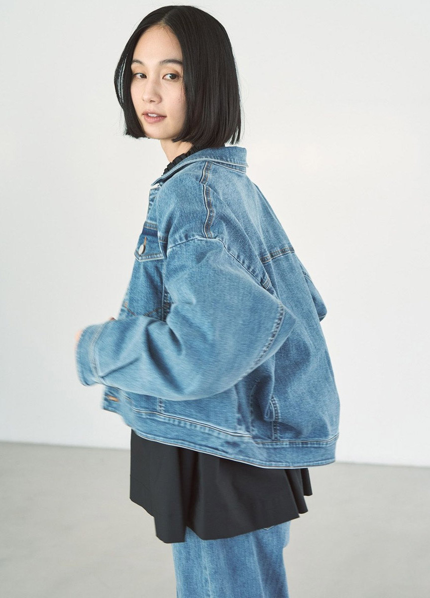 防潑水牛仔外套